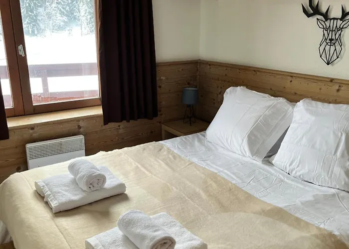 Au Pied Des Pistes, La Tania شقة *